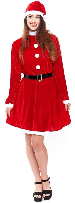 Disfraz de Mamá Noel Adorable para Mujer Mamá Noel Partilandia