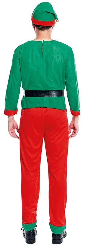 Disfraz de Elfo de Navidad Travieso para Hombre Elfos Navideños Partilandia