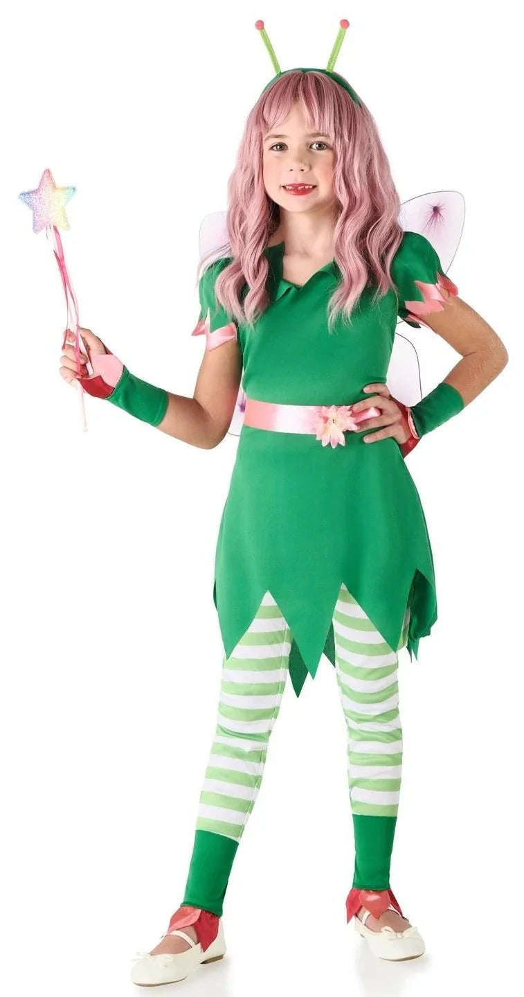 Disfraz de Hada Mágica del Bosque para Niña Hadas Infantiles Kimokawaii