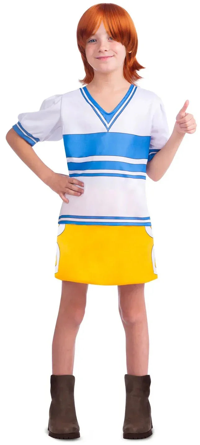 Disfraz de Nami One Piece para Niña One Piece Viving