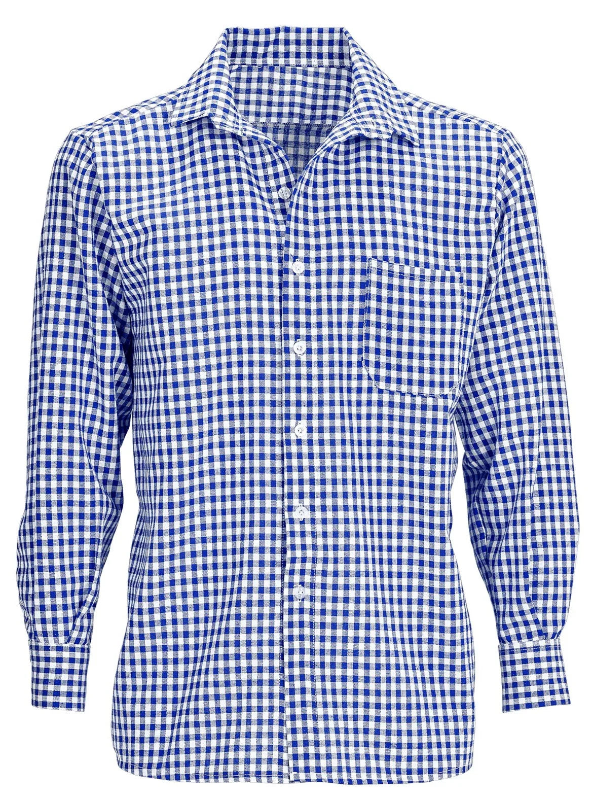 Camisa Oktoberfest de Cuadros Azules para Hombre Camisas Tirolesas y de Oktoberfest Widmann