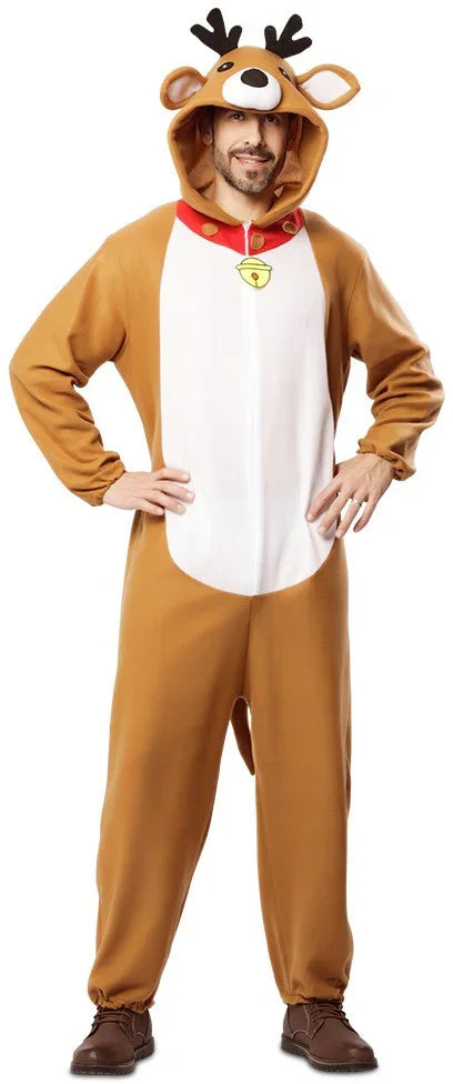 Disfraz de Reno de Papá Noel para Hombre Renos EuroCarnavales