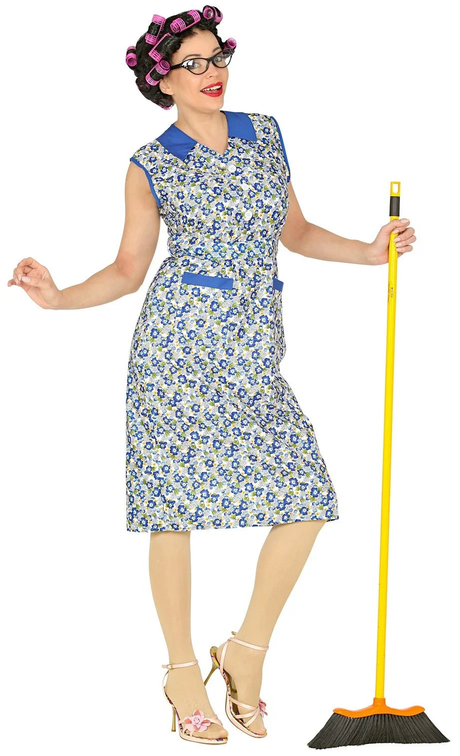 Disfraz de Ama de Casa para Adulto Abuelas y Ancianos Widmann