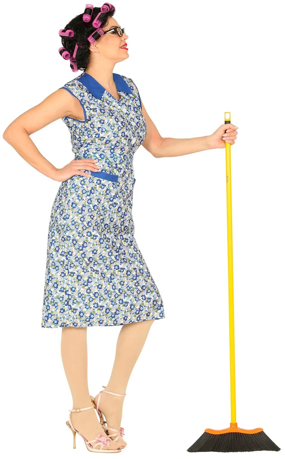 Disfraz de Ama de Casa para Adulto Abuelas y Ancianos Widmann