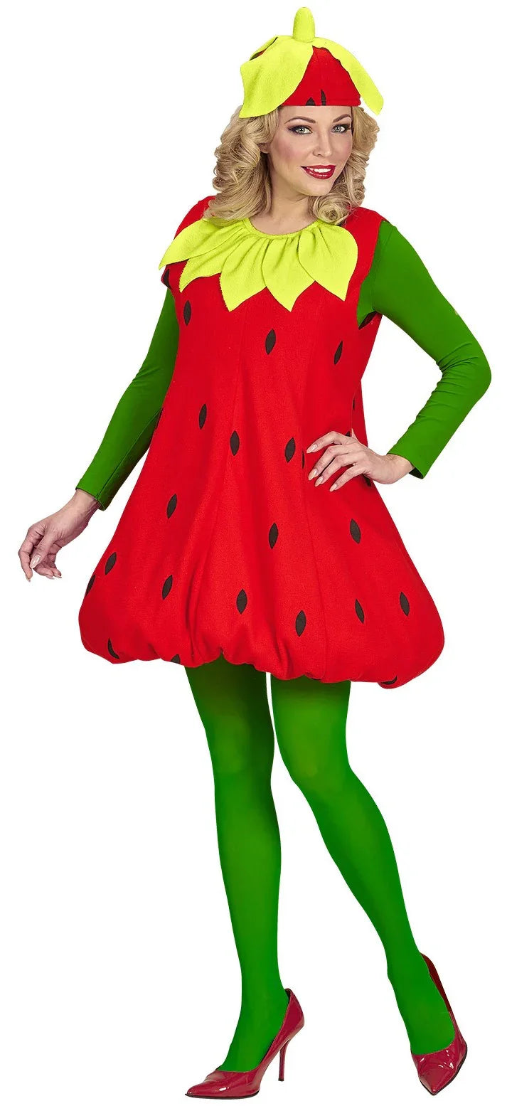 Disfraz de Fresa de Temporada para Adulto Fresa Widmann