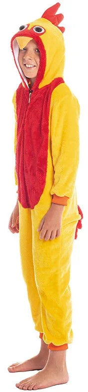 Disfraz de Gallo de Peluche para Niño Pollo y Gallina Partilandia