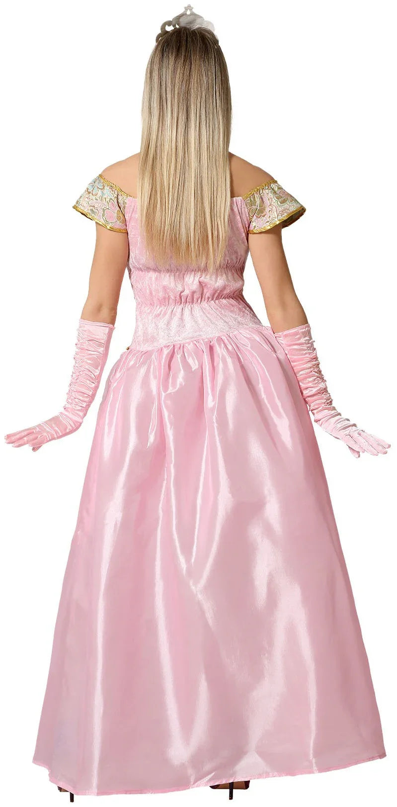 Disfraz de Princesa Rosa Elegante para Mujer Princesas y Príncipes Atosa