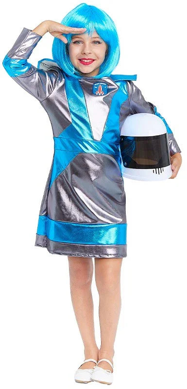 Disfraz de Viajera Galáctica para Niña Astronautas Infantiles Partilandia