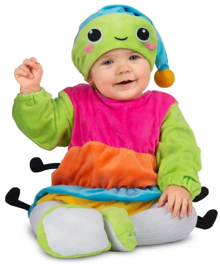 Disfraz de Gusiluz Colorido para Bebe Gusanos Viving