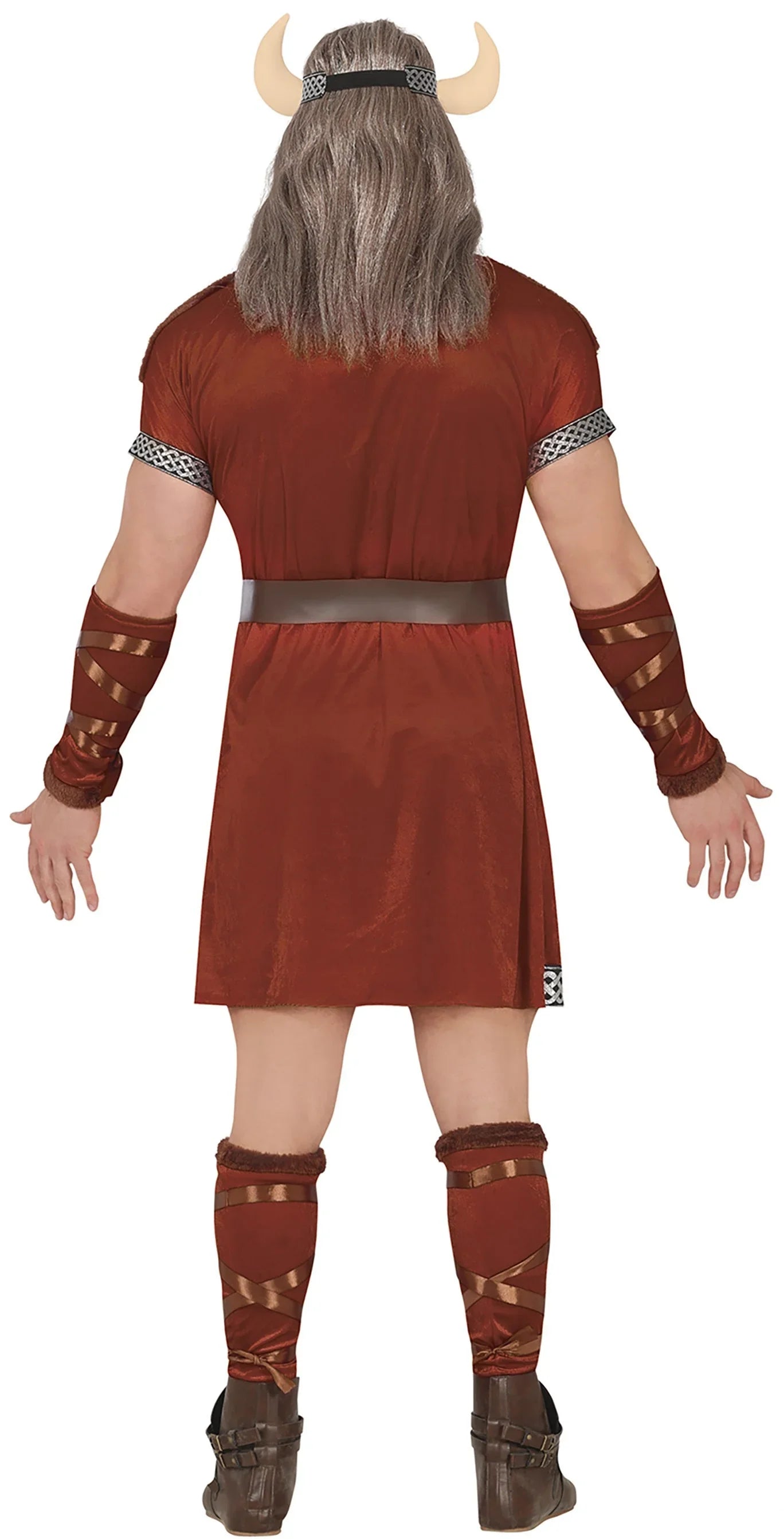 Disfraz de Guerrero Vikingo Marrón para Hombre Vikingos Guirca
