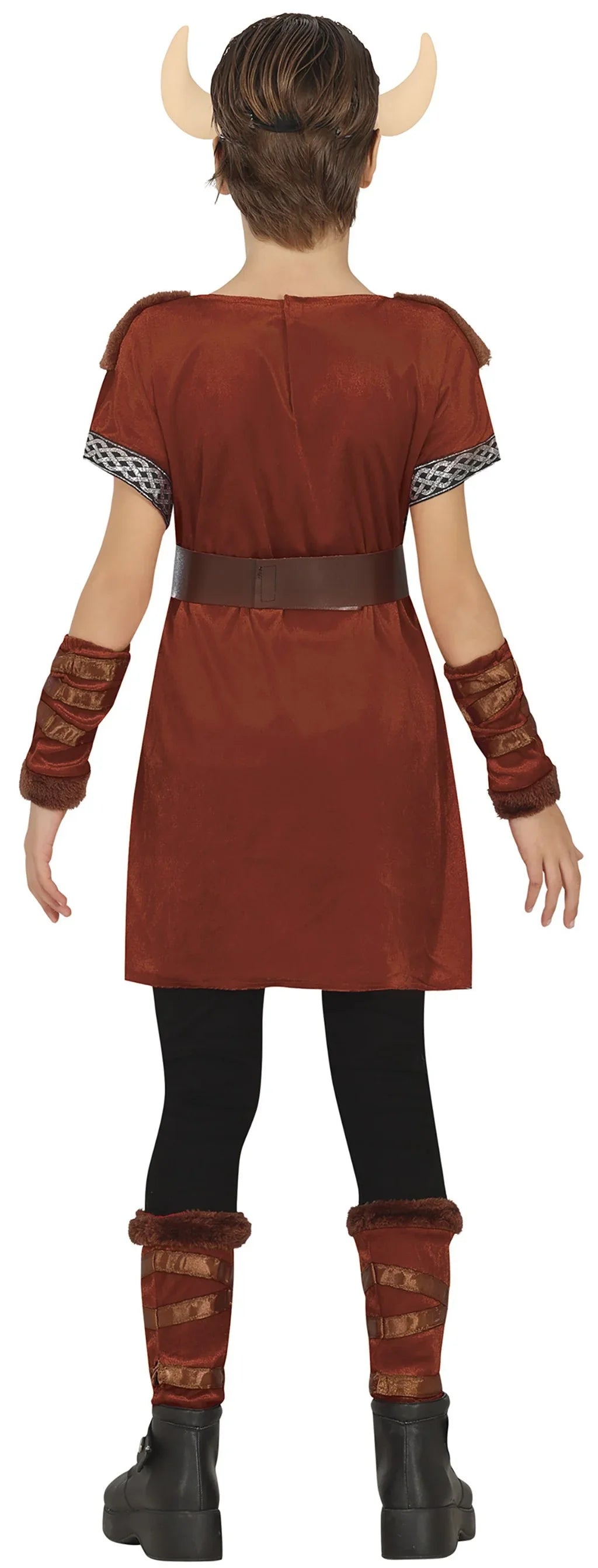 Disfraz de Guerrero Vikingo Marrón Infantil Vikingos Infantiles Guirca