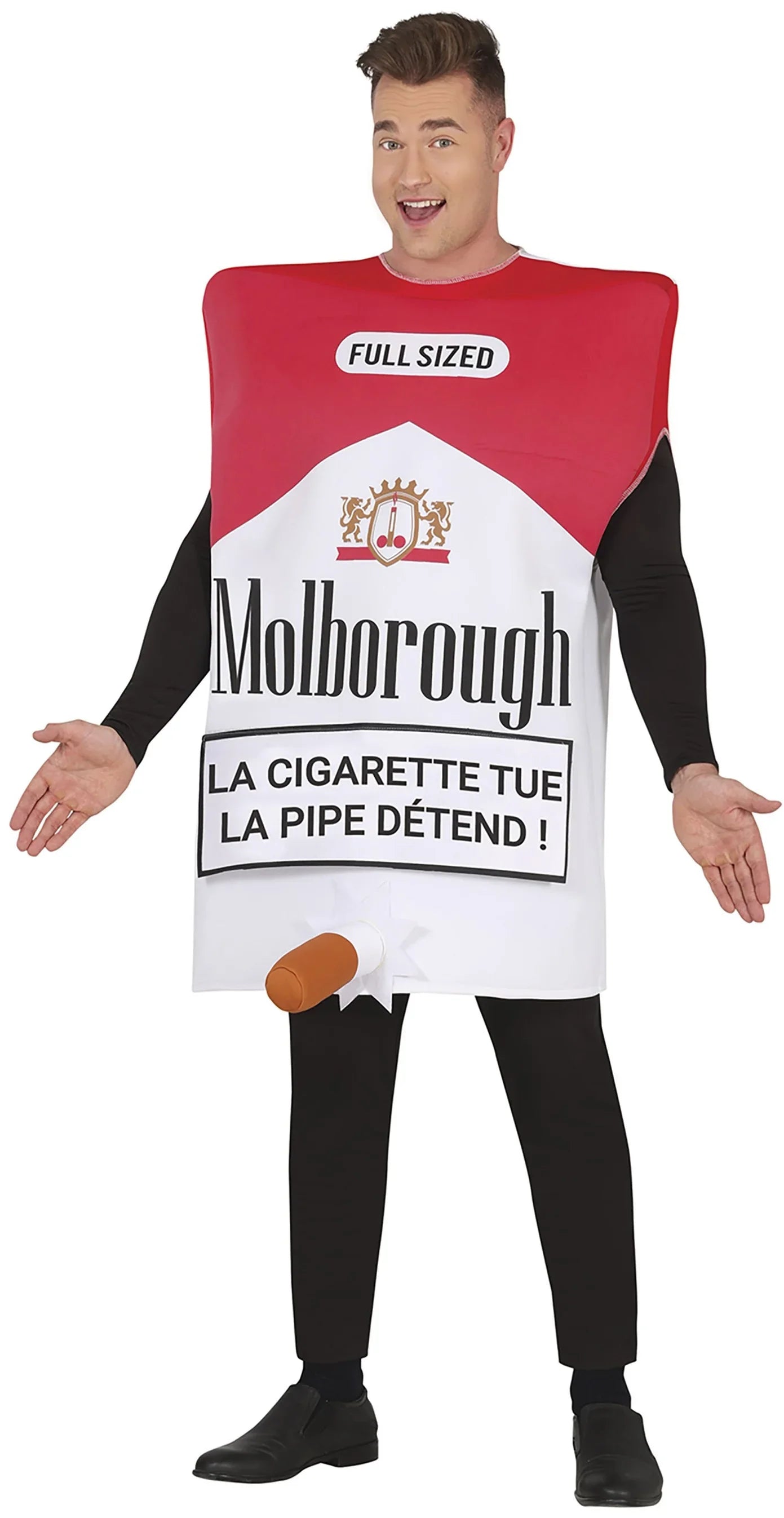 Disfraz de Paquete de Tabaco Cachondo para Adulto Despedidas Guirca