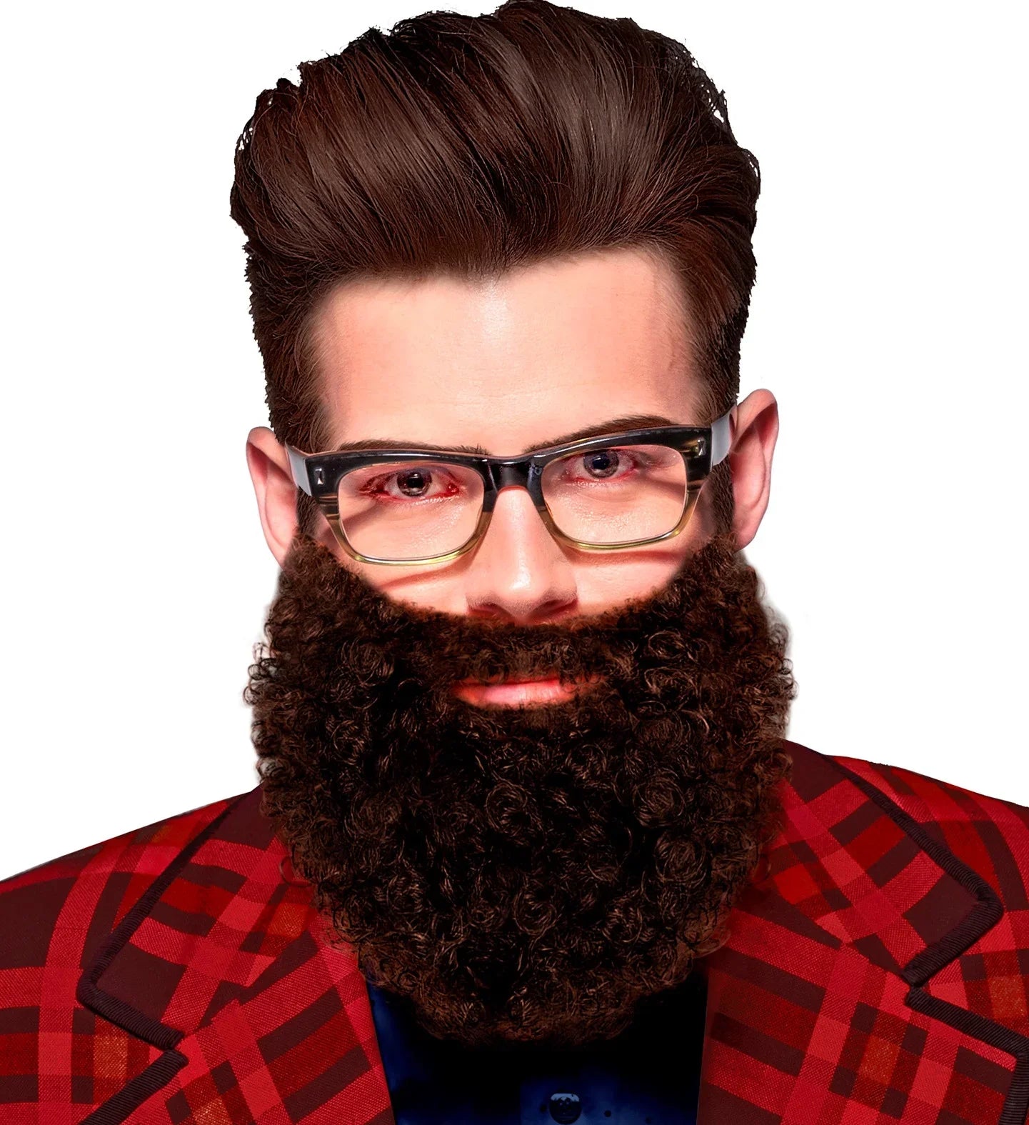 Barba Castaña Rizada Barbas Widmann