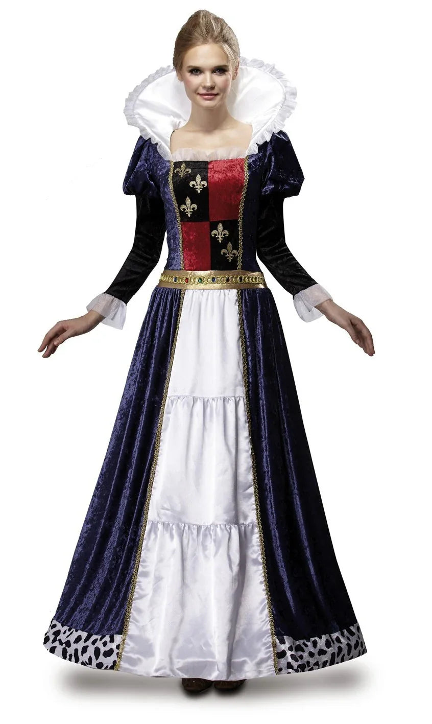 Disfraz de Reina Medieval para Mujer Reyes y Reinas Medievales Viving