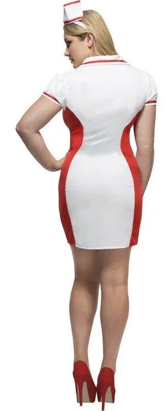 Disfraz de Enfermera Sexy en Talla Grande para Mujer Enfermera Smiffys