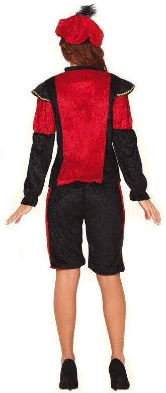 Disfraz de Paje Reyes Magos Rojo para Mujer Reyes Magos y Pajes Guirca