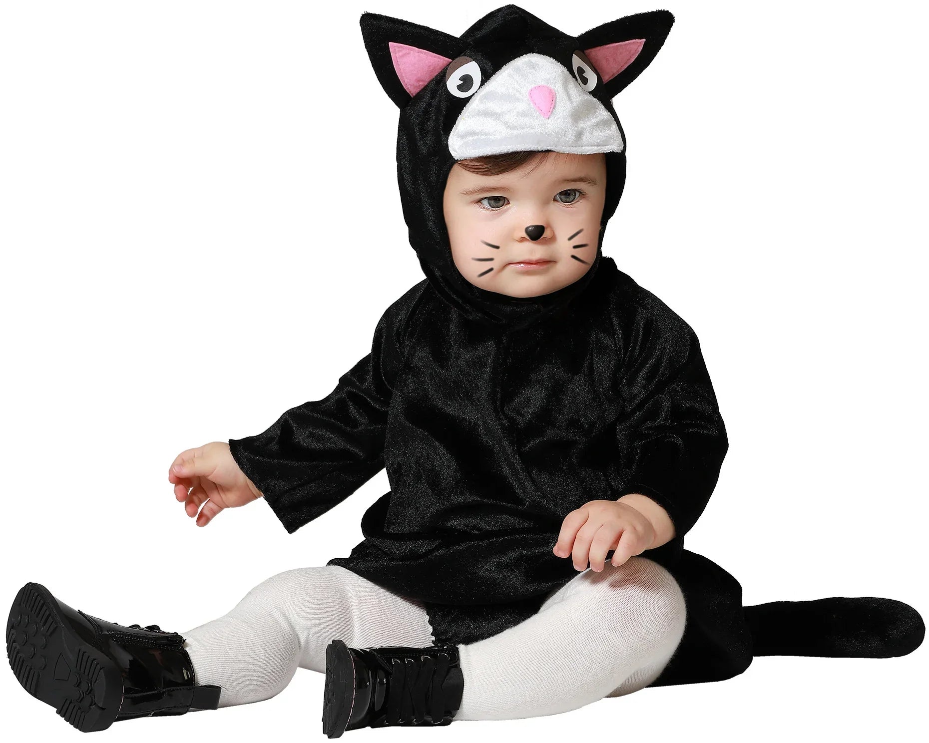 Disfraz de Gato Negro para Bebé Gato Atosa