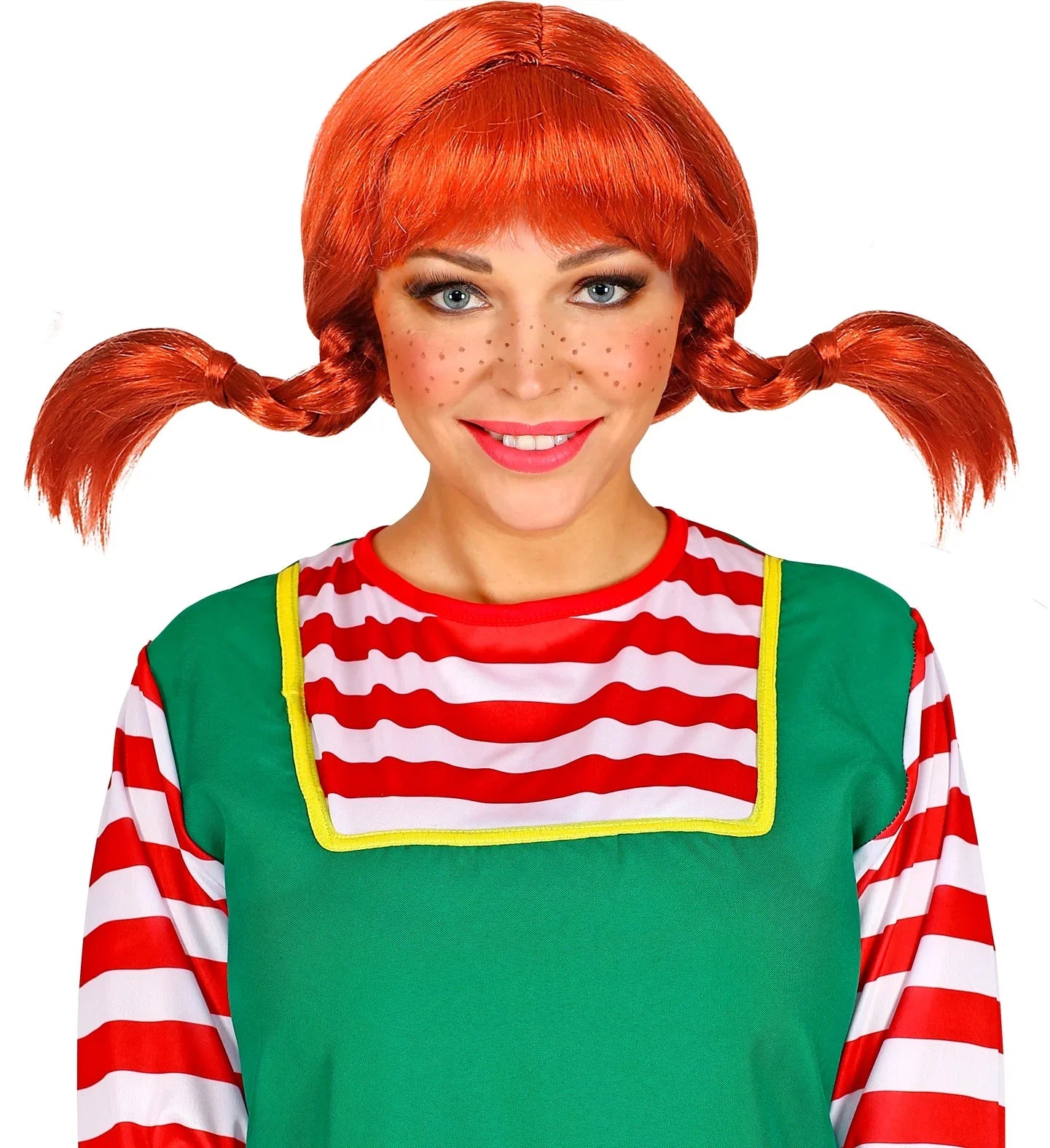 Peluca Pelirroja con Trenzas para Mujer Pelucas Pelirrojas Widmann