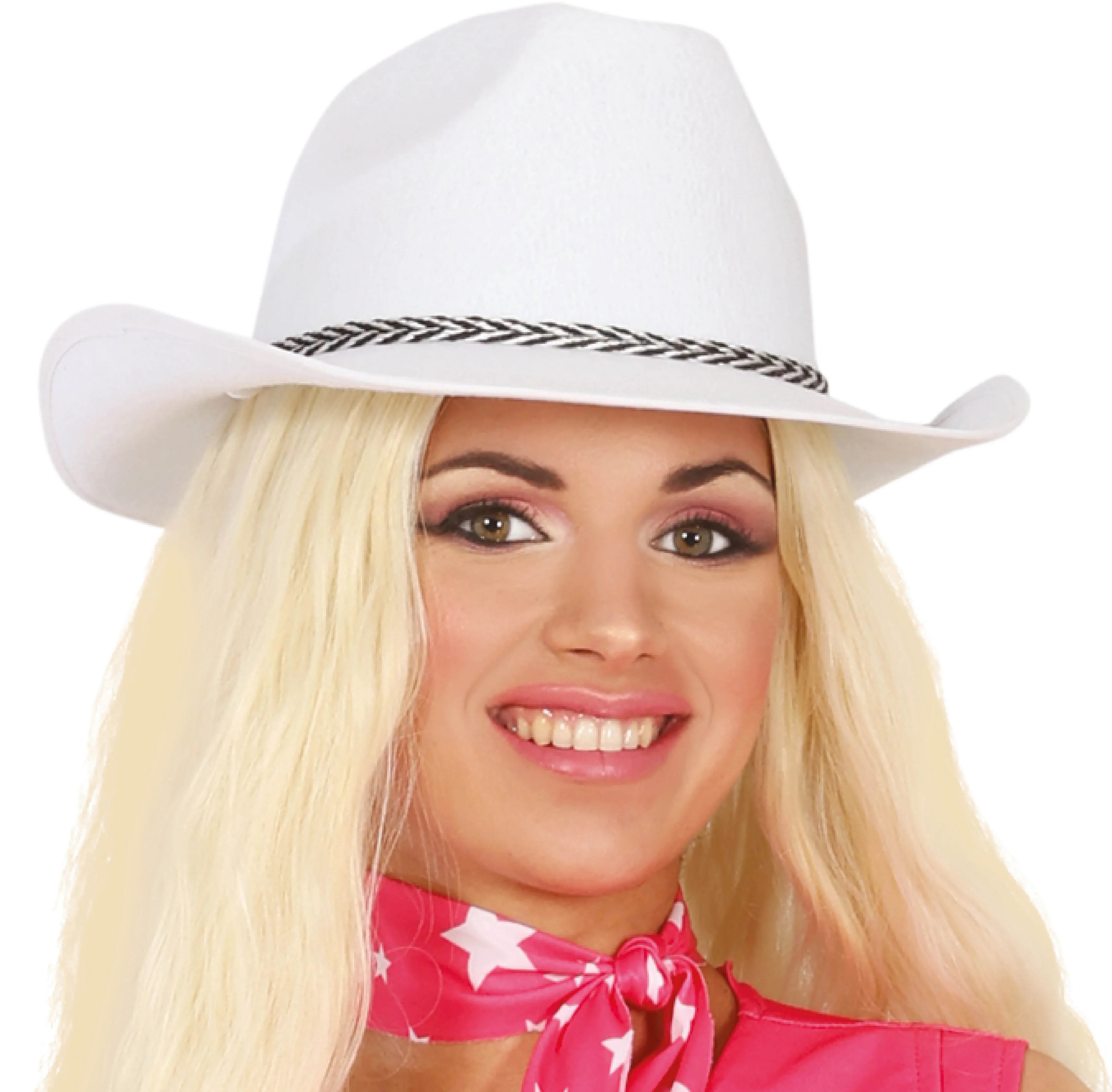 Sombrero de Vaquera Blanco Sombreros de Vaquero Guirca