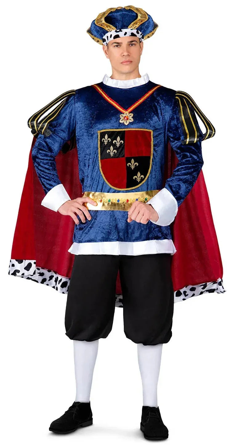 Disfraz de Rey Medieval para Hombre Adultos Viving