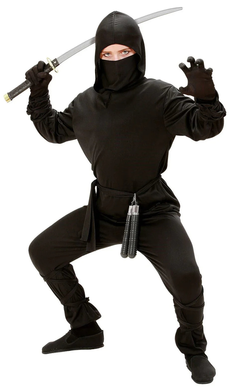 Disfraz de Ninja Sigiloso para Niño Ninjas Infantiles Widmann