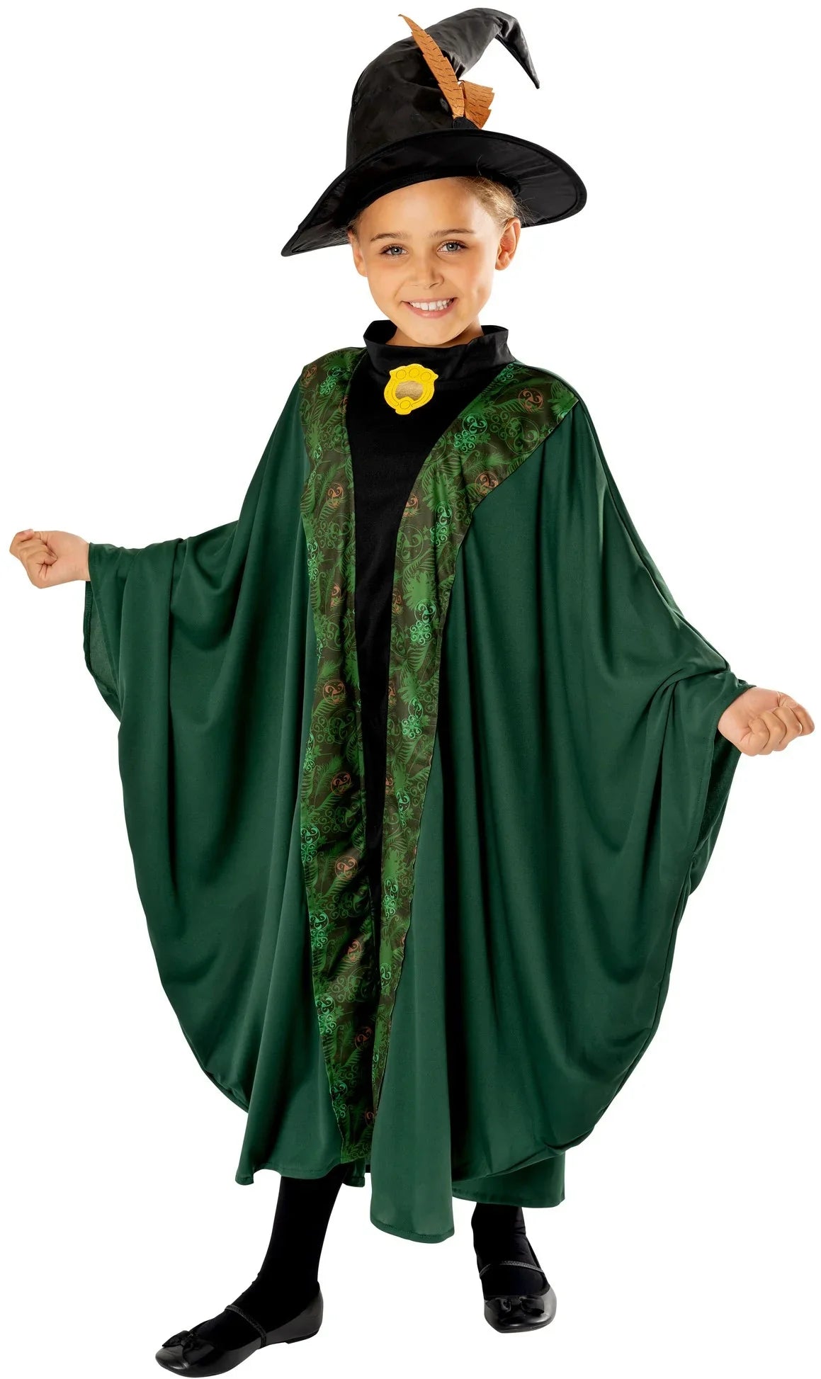 Disfraz de Profesora McGonagall para Niña Harry Potter Rubies