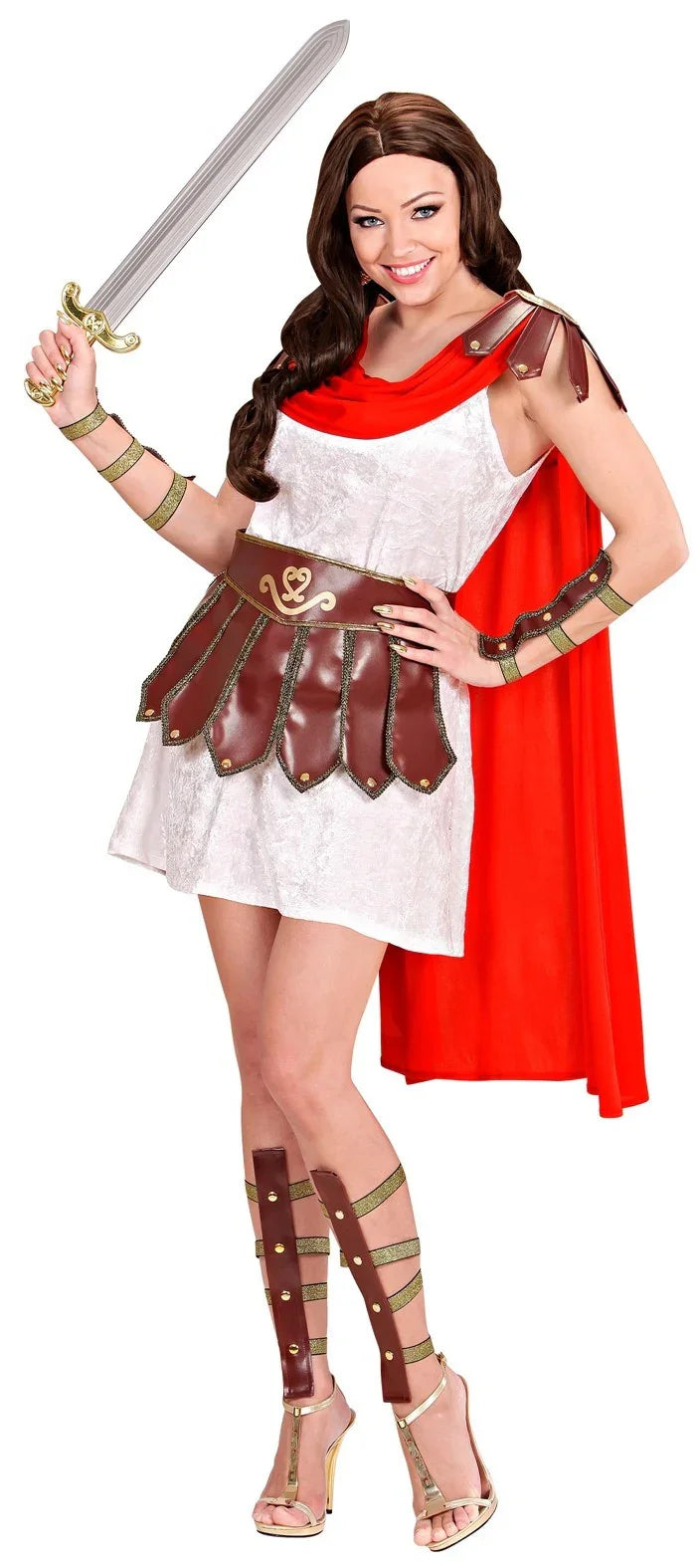 Disfraz de Princesa Guerrera Romana Romanos y Griegos Widmann