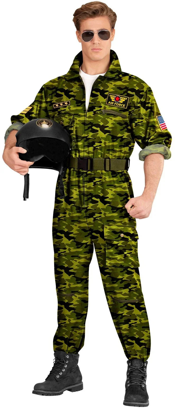 Disfraz de Piloto Militar para Hombre Pilotos y Aviadores Widmann