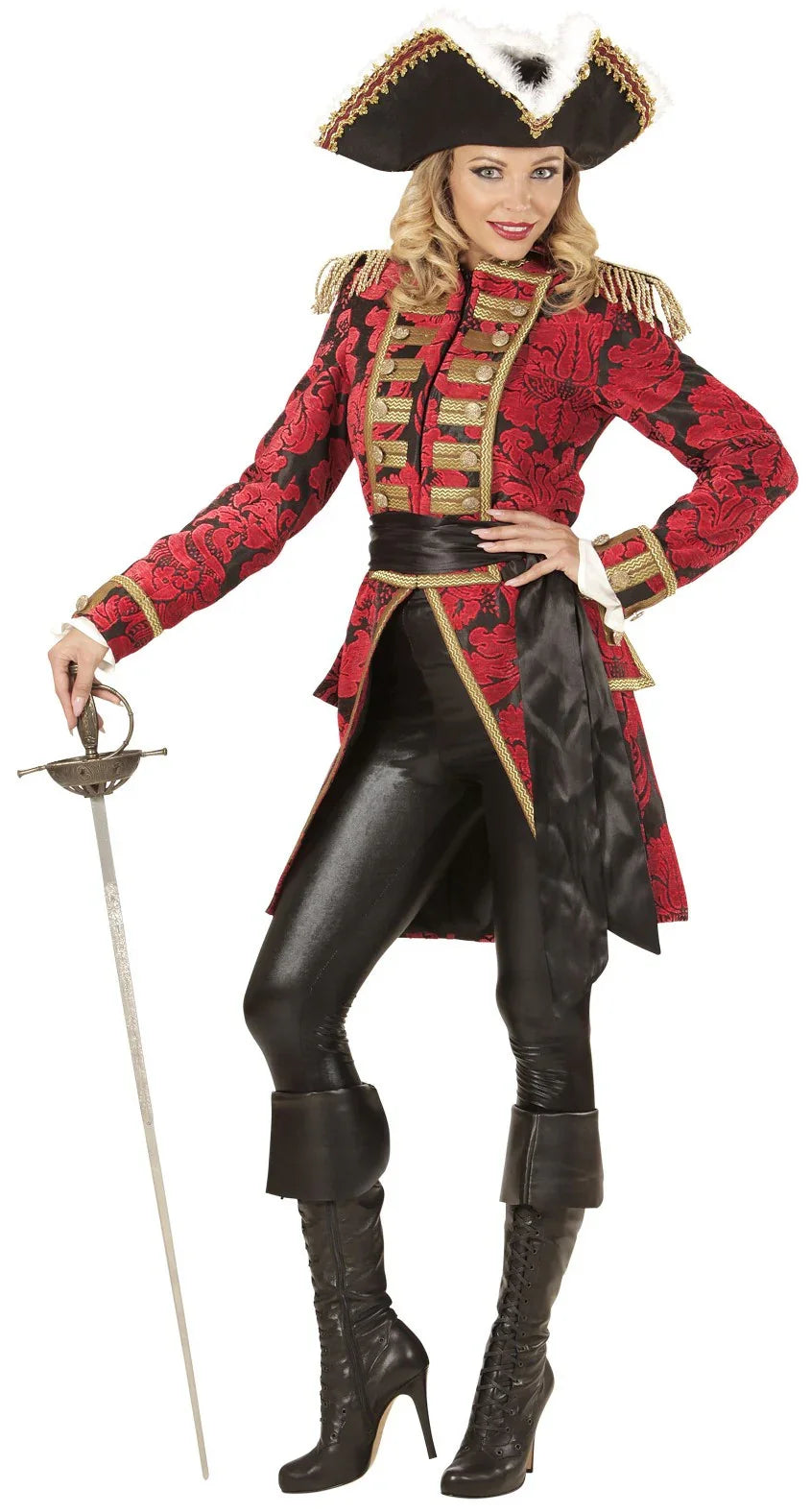 Frac Rojo Premium para Mujer Chaquetas, Chalecos y Camisas Widmann