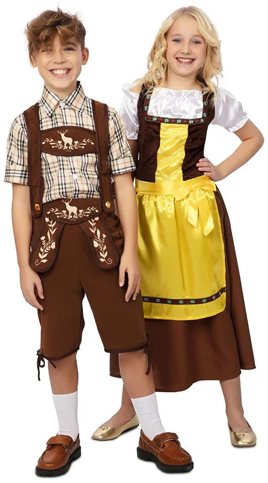 Disfraz de Tirolés Infantil Tiroleses y Bávaros Infantiles EuroCarnavales
