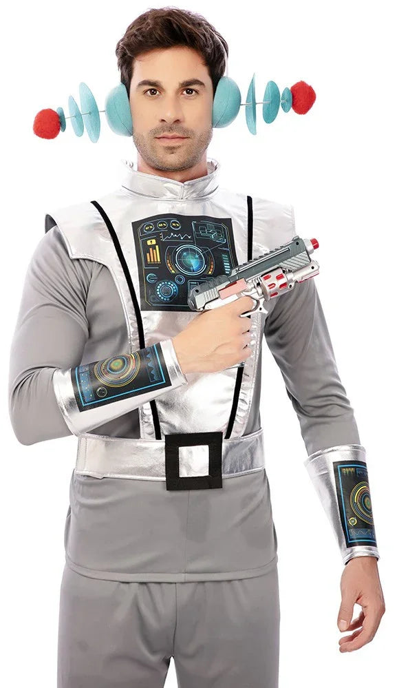 Disfraz de Viajero Espacial Futurista para Hombre Extraterrestres EuroCarnavales