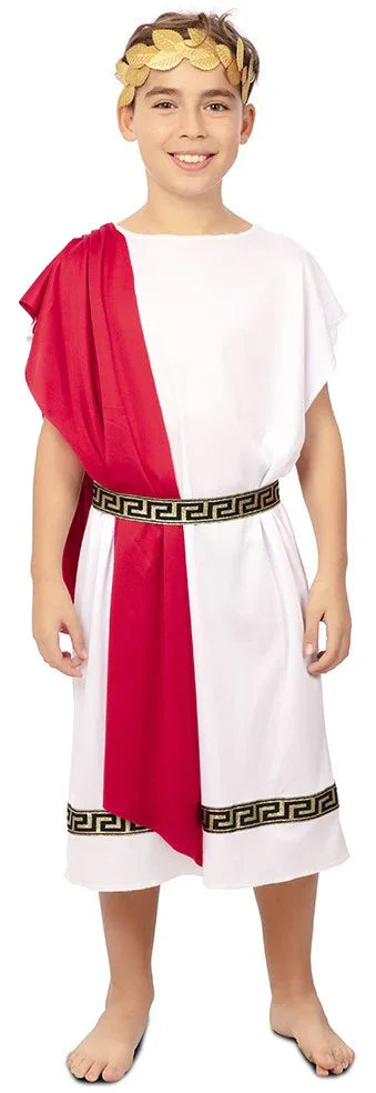 Disfraz de César Romano para Niño Romanos Infantiles EuroCarnavales