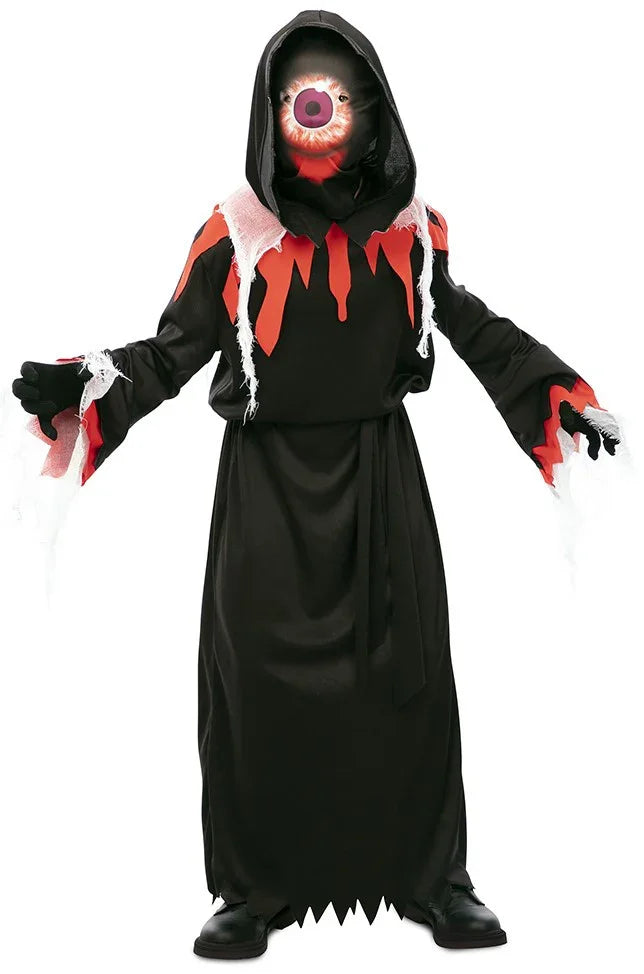 Disfraz de Brujo Cíclope Oscuro para Niño Monstruos EuroCarnavales