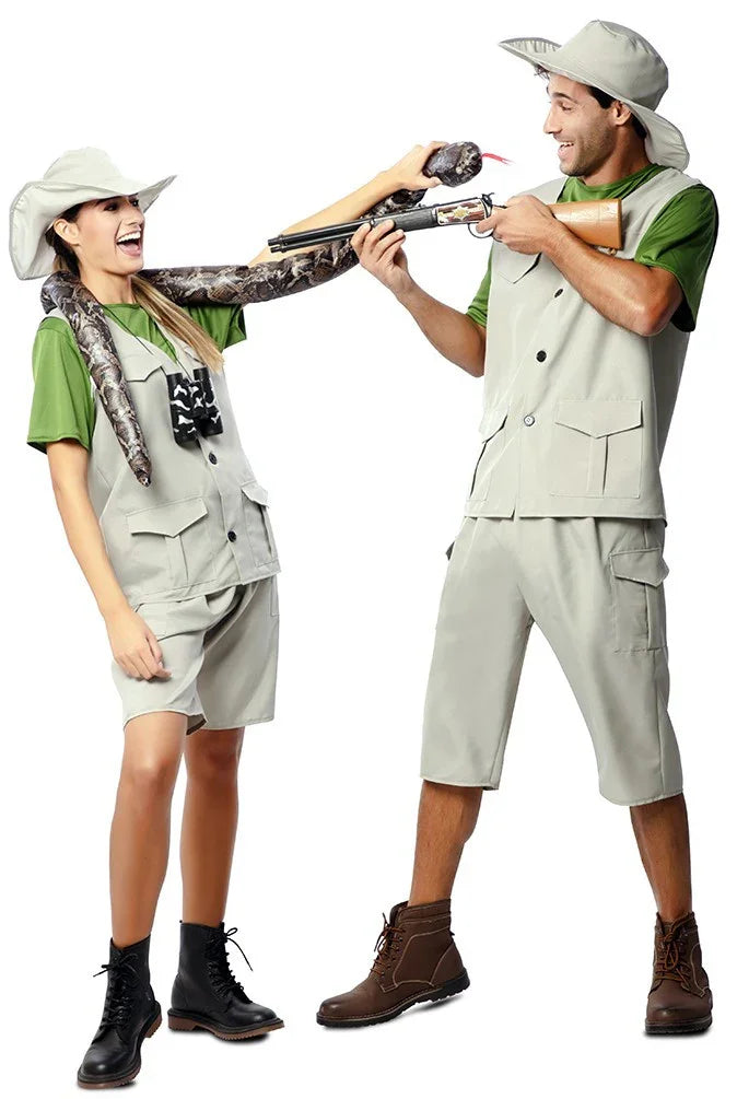 Disfraz de Cazador Safari para Hombre Exploradores EuroCarnavales