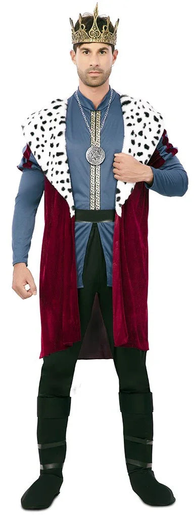 Disfraz de Monarca Medieval para Hombre Reyes y Reinas Medievales EuroCarnavales