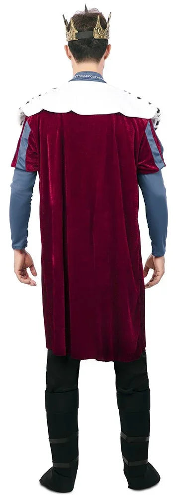 Disfraz de Monarca Medieval para Hombre Reyes y Reinas Medievales EuroCarnavales