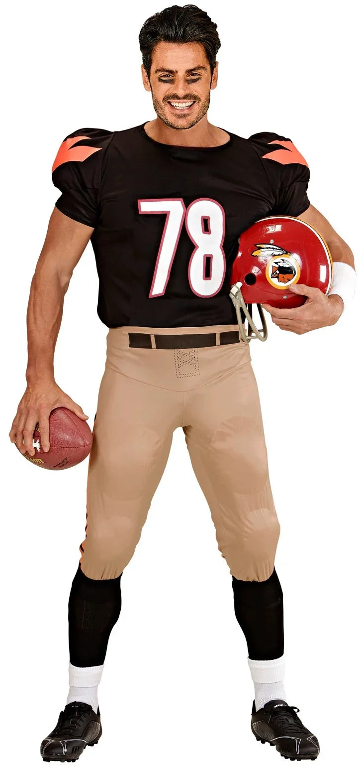 Disfraz de Jugador de Futbol Americano para Adulto Deportes y Animadoras Widmann