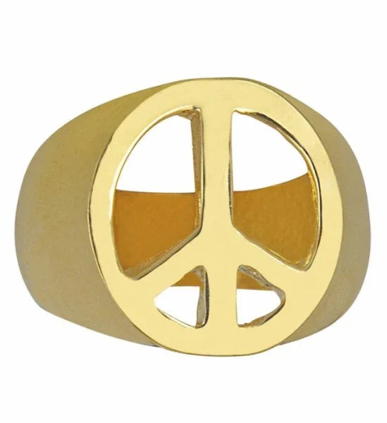 Anillo Hippie Dorado Metálico COMPLEMENTOS Widmann