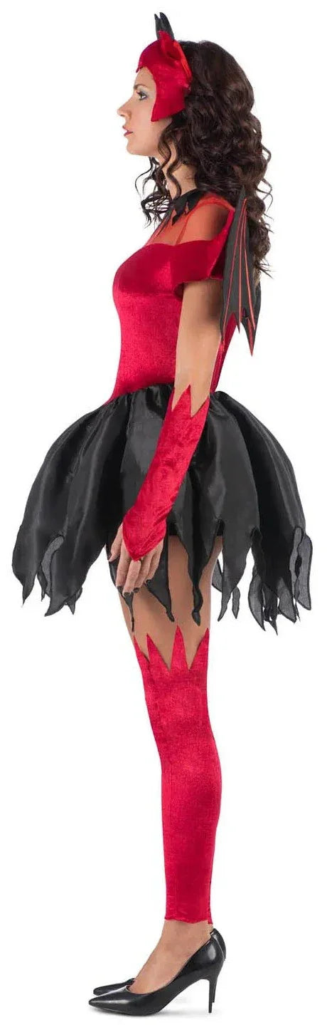 Disfraz de Demonia con Alas para Mujer Demonios Viving