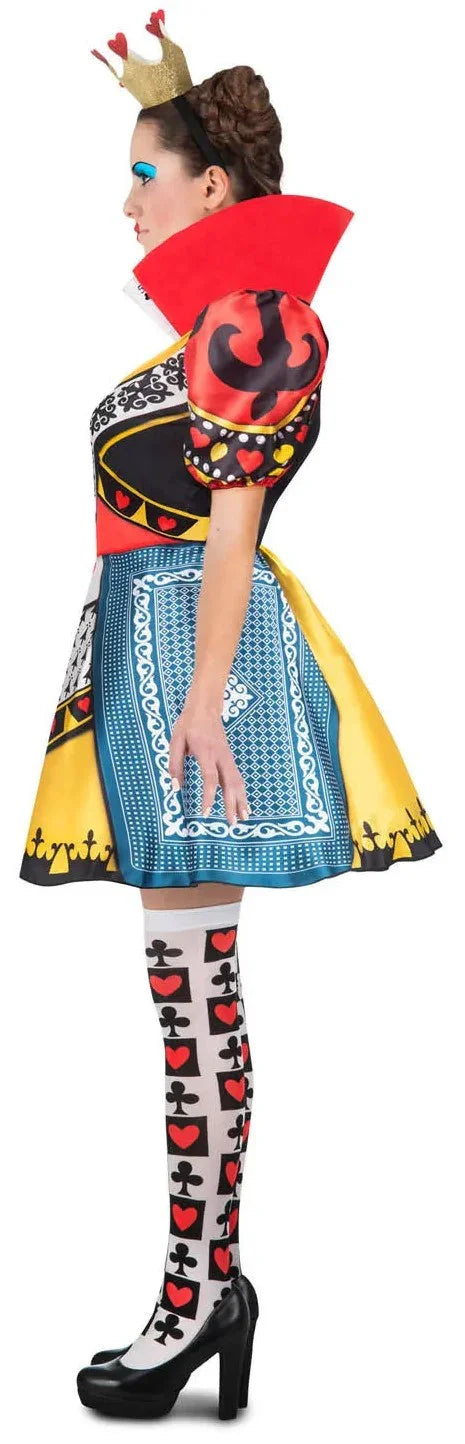 Disfraz de Reina de Corazones Premium para Mujer Reina de Corazones Viving