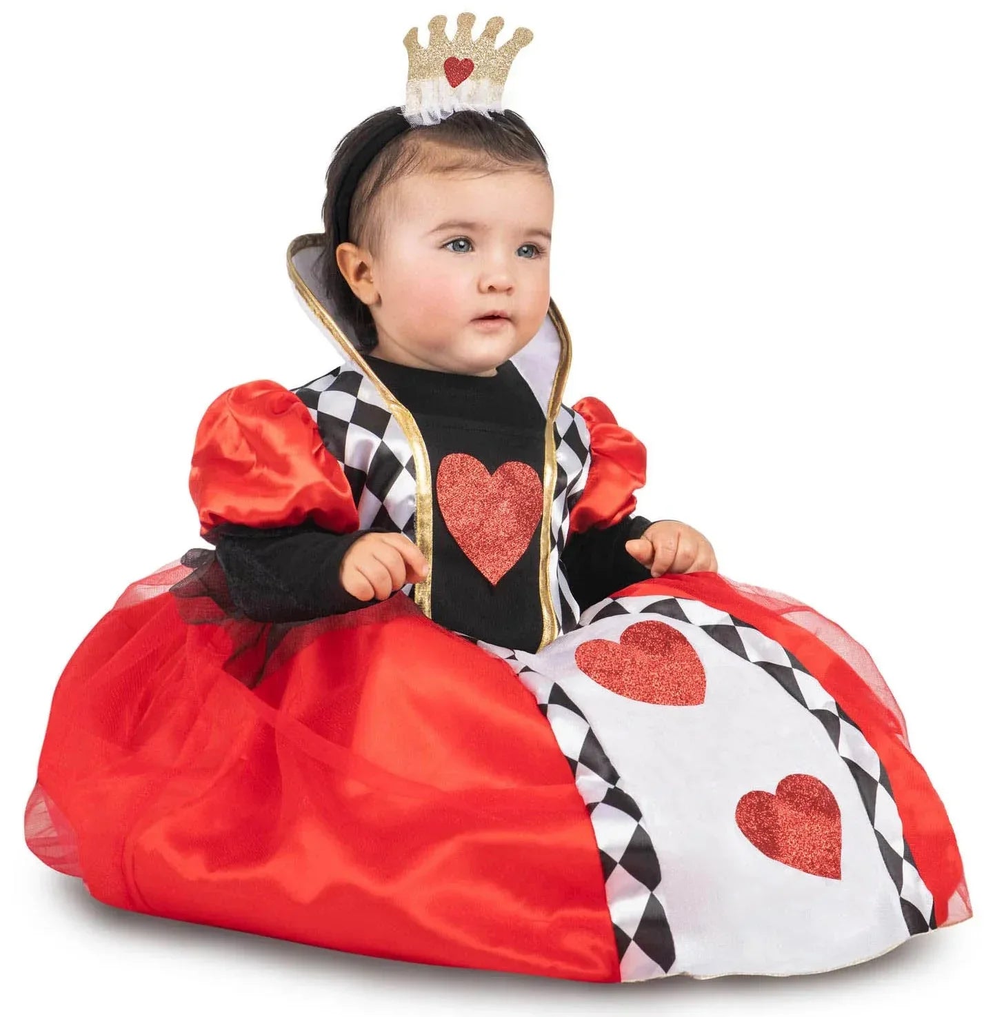 Disfraz de Reina de Corazones para Bebé Reina de Corazones Viving