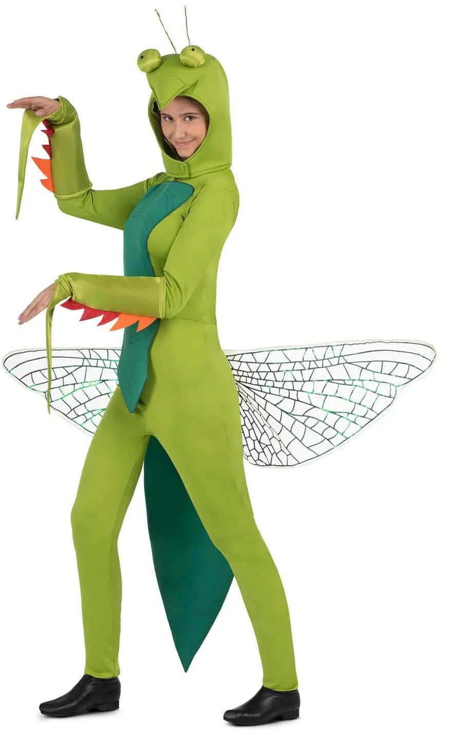 Disfraz de Mantis Religiosa Verde para Adulto Animales Viving