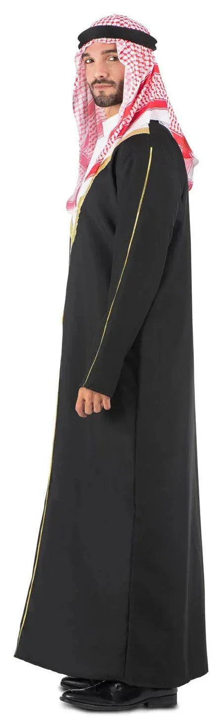 Disfraz de Príncipe Saudí para Hombre Jeque Árabe Viving