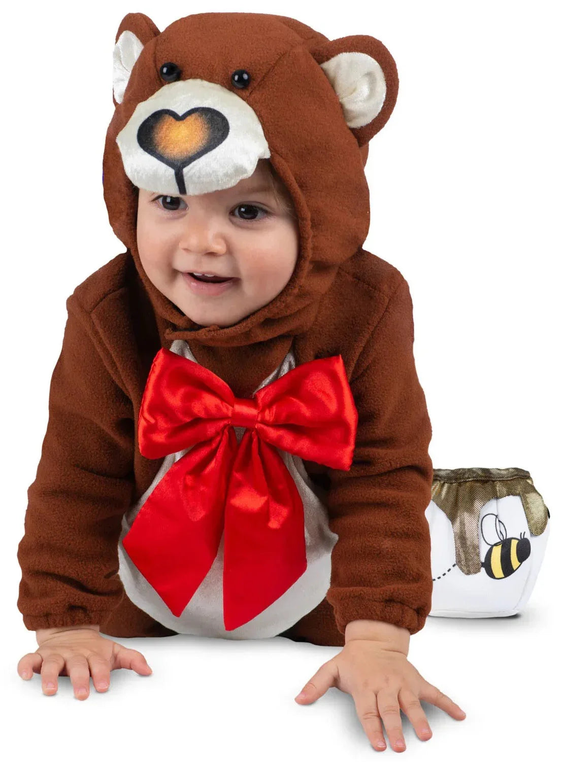 Disfraz de Oso Goloso de Peluche para Bebé Oso Pardo Viving