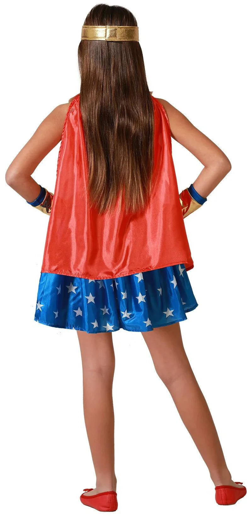 Disfraz de Wonder Lady Clásica para Niña Wonder Woman Atosa
