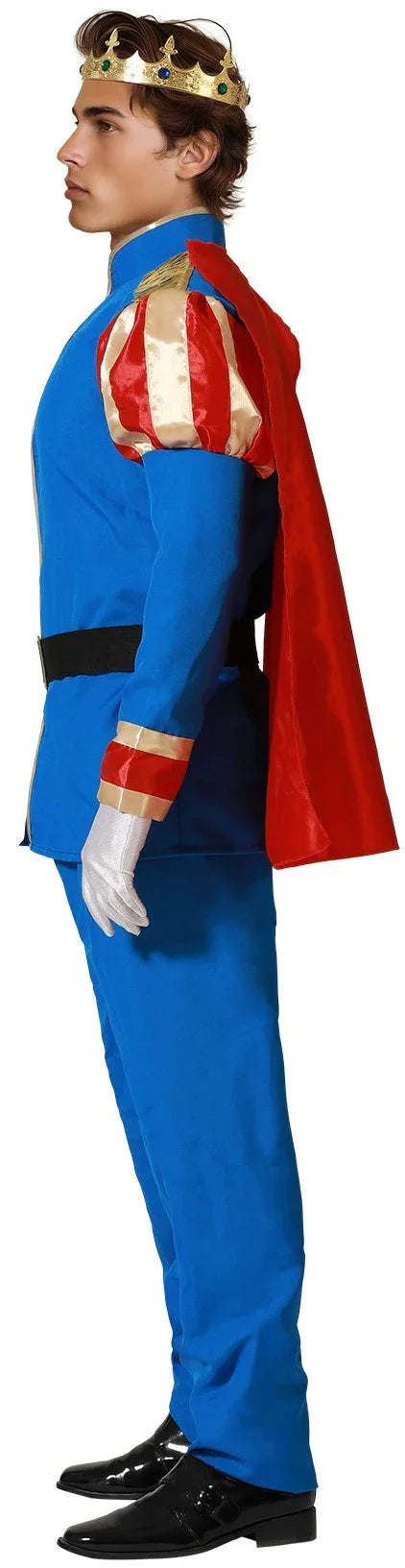 Disfraz de Príncipe Azul Clásico para Hombre Princesas y Príncipes Atosa
