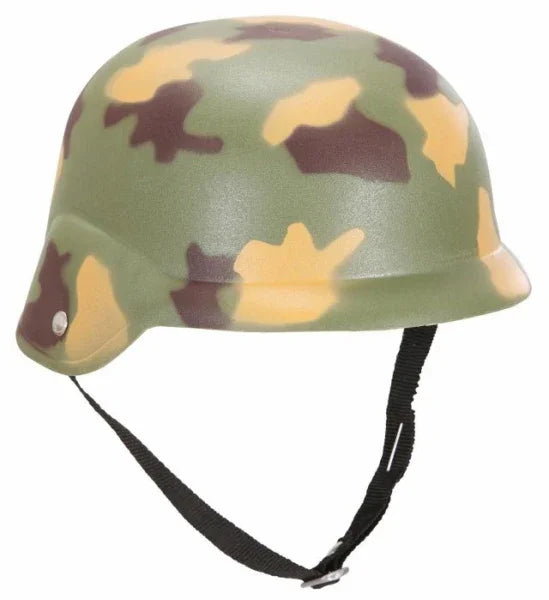 Casco de plastico duro, Camuflaje Cascos Widmann