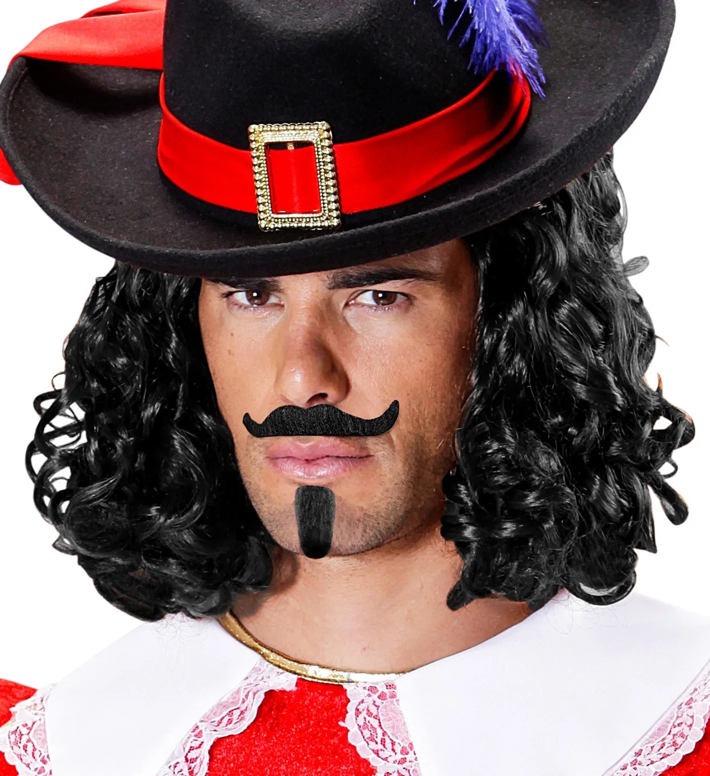 Bigote con Perilla en Negro COMPLEMENTOS Widmann