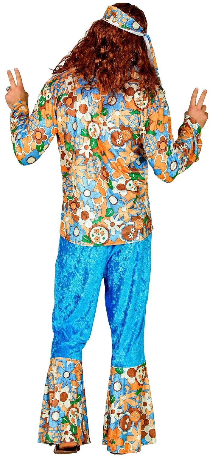 Disfraz De Hippie - Talla Grande - Adultos Widmann
