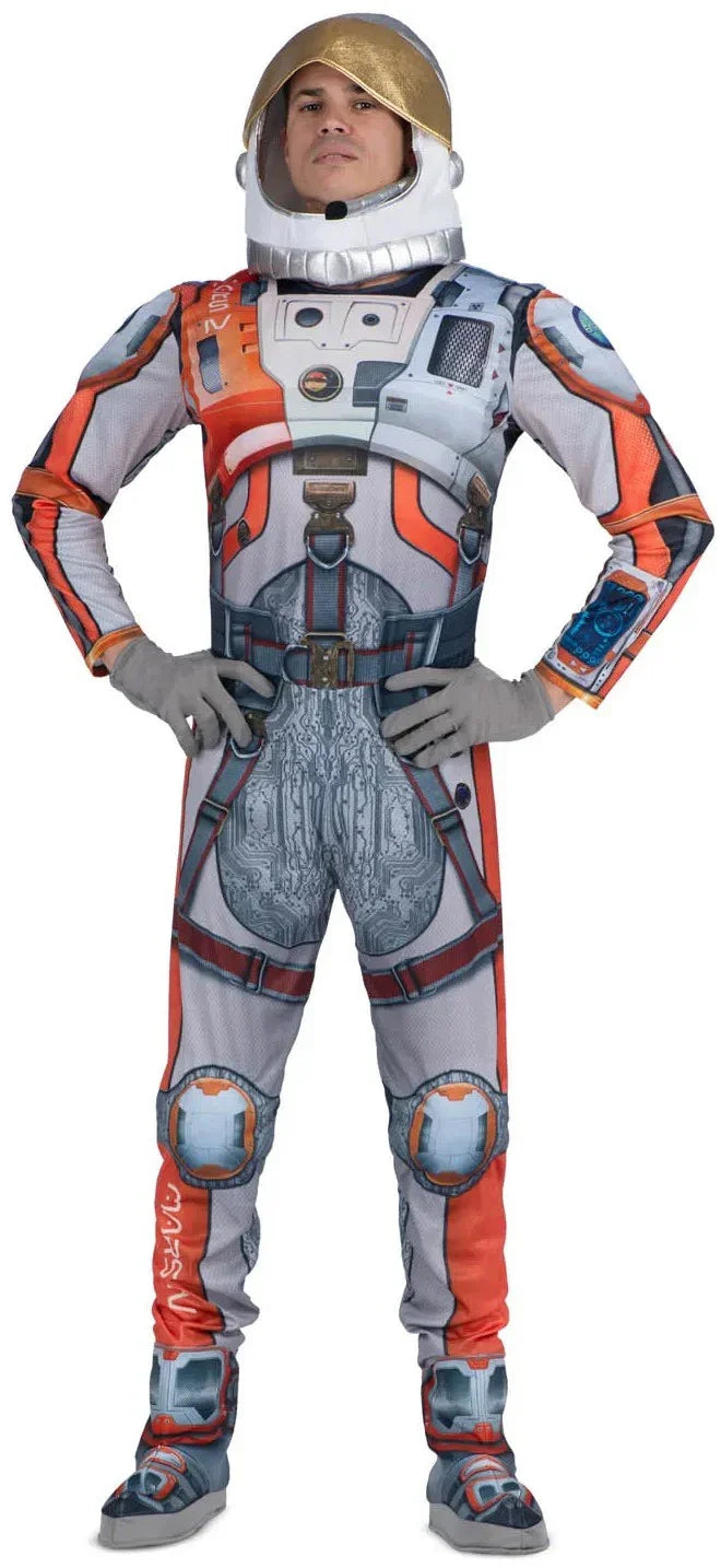 Disfraz de Astronauta Futurista de Marte para Hombre Astronautas Viving